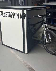 Aluminiumbox Fahrradbox